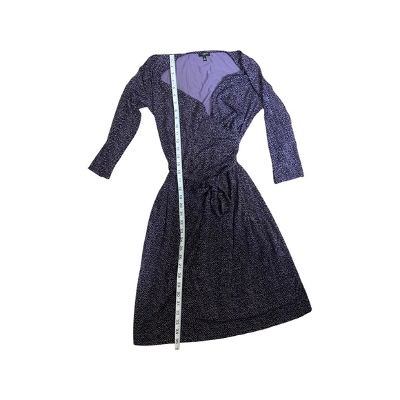 Talbots Petite Faux Wrap Dress Size S - Picture 3 of 8